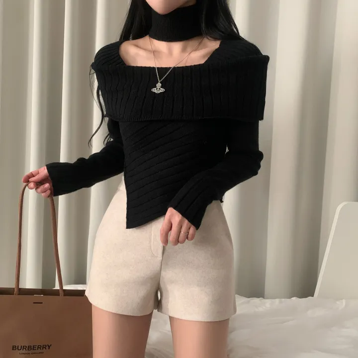 [말라핏/울함유!] 도톰따뜻 모직 숏팬츠,슬랙스 - 3color 상세 이미지 23