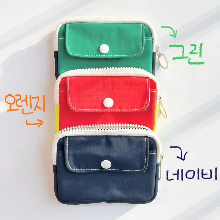 쿠리쿠리 스포티 지갑 파우치 상세 이미지 3