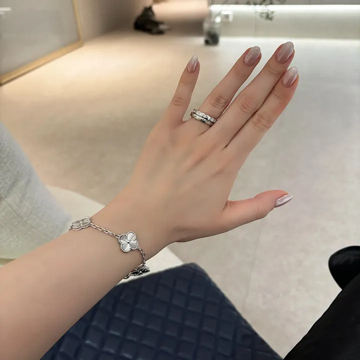오늘출발/(high quality)18k  퀄팅 미니 다이아 가드링 세트 상세 이미지 9