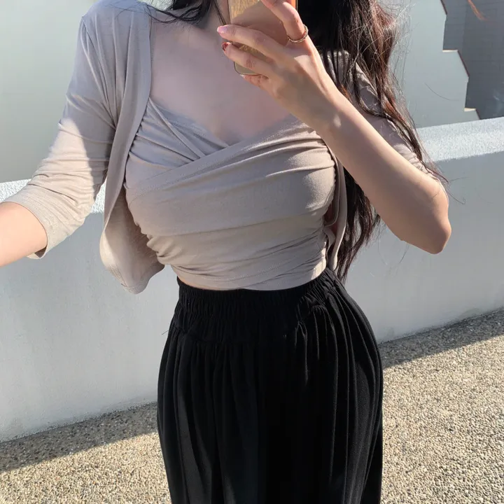 랩셔링 나시set 7부가디건 상세 이미지 14