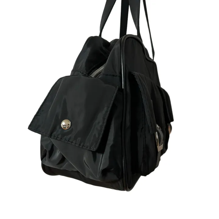 Unique pocket custom bag 나일론 포켓 데일리 숄더백 커스텀 가방 (2col,Black,Grey) 상세 이미지 6