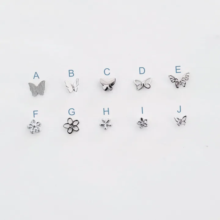 써지컬스틸 나비 꽃 🦋🌼 미니피어싱 써지컬피어싱 데일리피어싱 봄 피어싱 모음 ➰ 두개이상 할인 상세 이미지 16