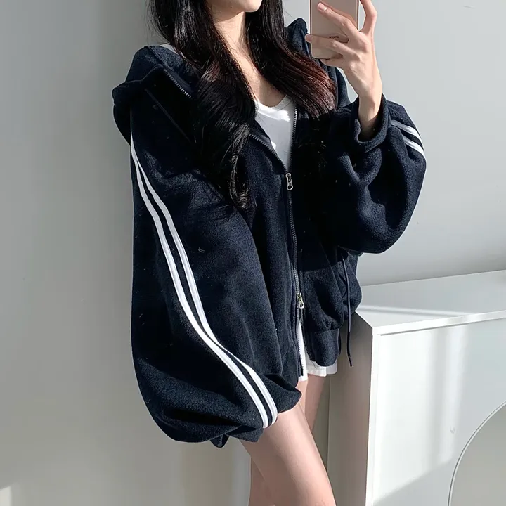[보들후리스/넉넉핏] 보들 두줄 투웨이 후리스 후드집업 상세 이미지 58