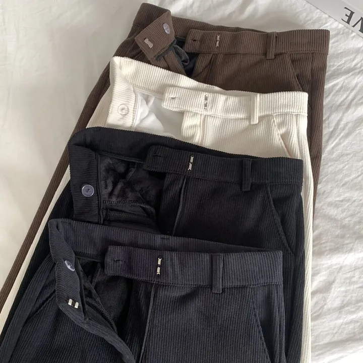 *코듀로이* ~2XL [기장선택/융기모] 도톰 스판 골덴 히든밴딩 하이웨스트 슬림부츠컷 슬랙스 고퀄 몸매보정 키작녀 키큰녀 빅사이즈 상세 이미지 29
