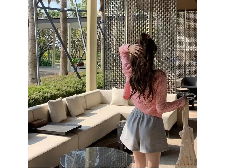 나시가디건세트 여자투피스세트 레이스 뷔스티에 상세 이미지 8