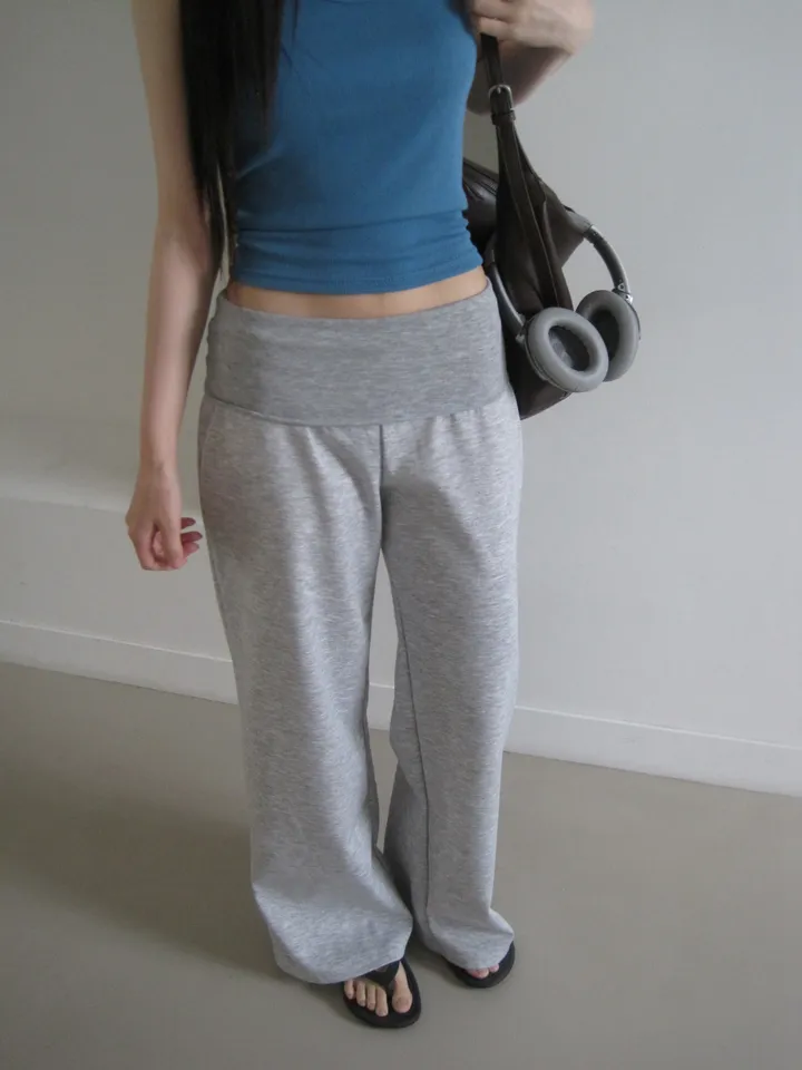 바지 모델 착용 이미지-S1L34