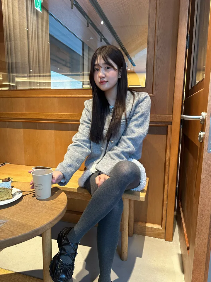 [5차리오더🤍화이트 당일] 모헤어 라운드 울 자켓 상세 이미지 2