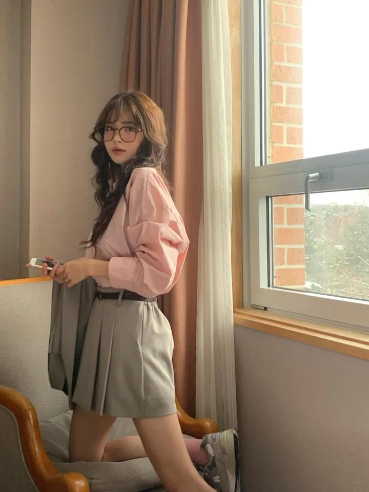 [4천장판매][MADE/핏보장인생셔츠] 에디 프렌치 코튼 오버핏 셔츠 남방 남녀공용 보이핏 레이어드 봄옷 봄신상 봄코디 봄상의 봄셔츠- 7color (KD1457,KD1910) 상세 이미지 46