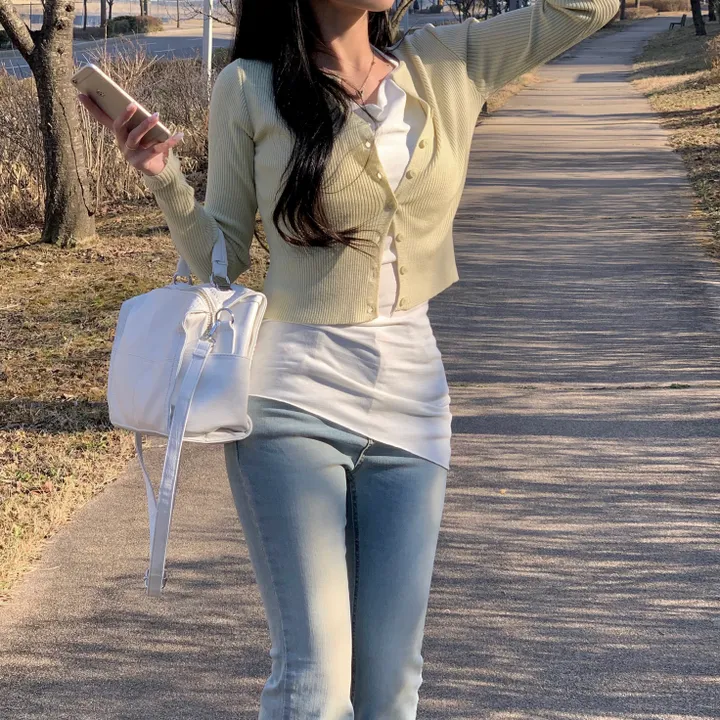 🍃이프 cd : if cropped cardigan - 8 color 상세 이미지 68