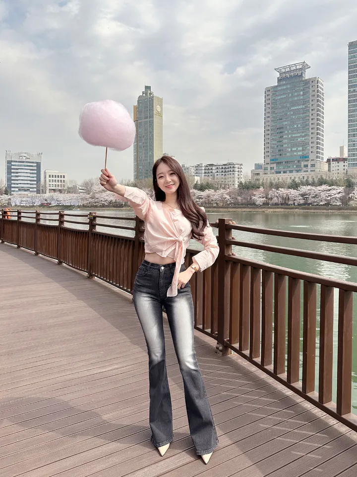 [자체제작/허리쏘옥/히든밴딩/기본,롱ver] -3kg 몸매 보정 워싱 롱 부츠컷 데님 청바지 롱팬츠 상세 이미지 115