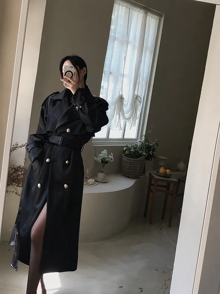 [🖤자체제작🚀바로발송]하이퀄리티 무드 트렌치 코트 상세 이미지 6