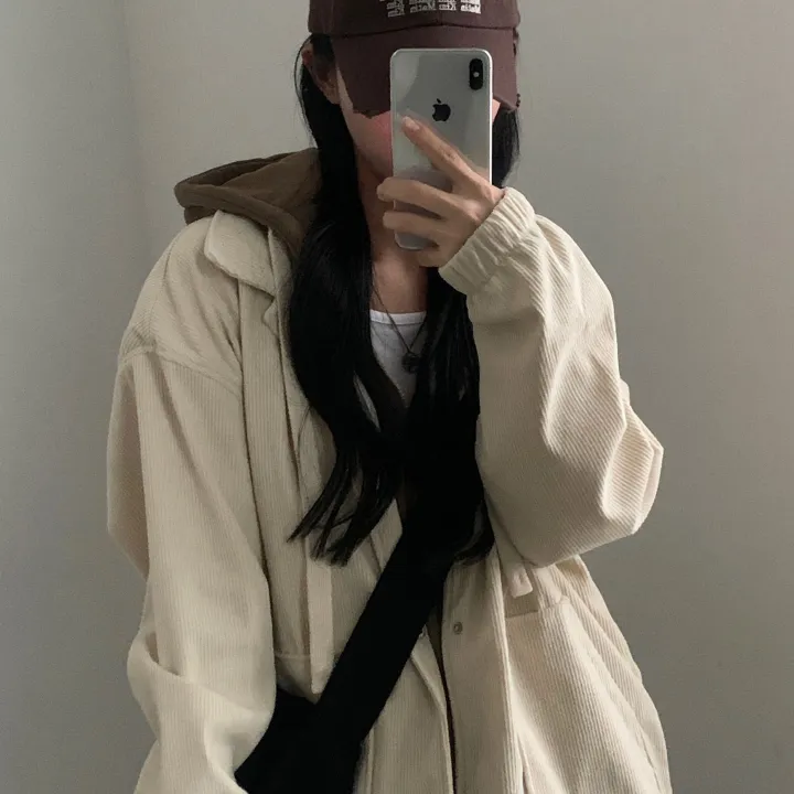 [예쁨보장✨/일체형] 코듀로이 골덴 후드집업, 점퍼자켓 - 3color 상세 이미지 30