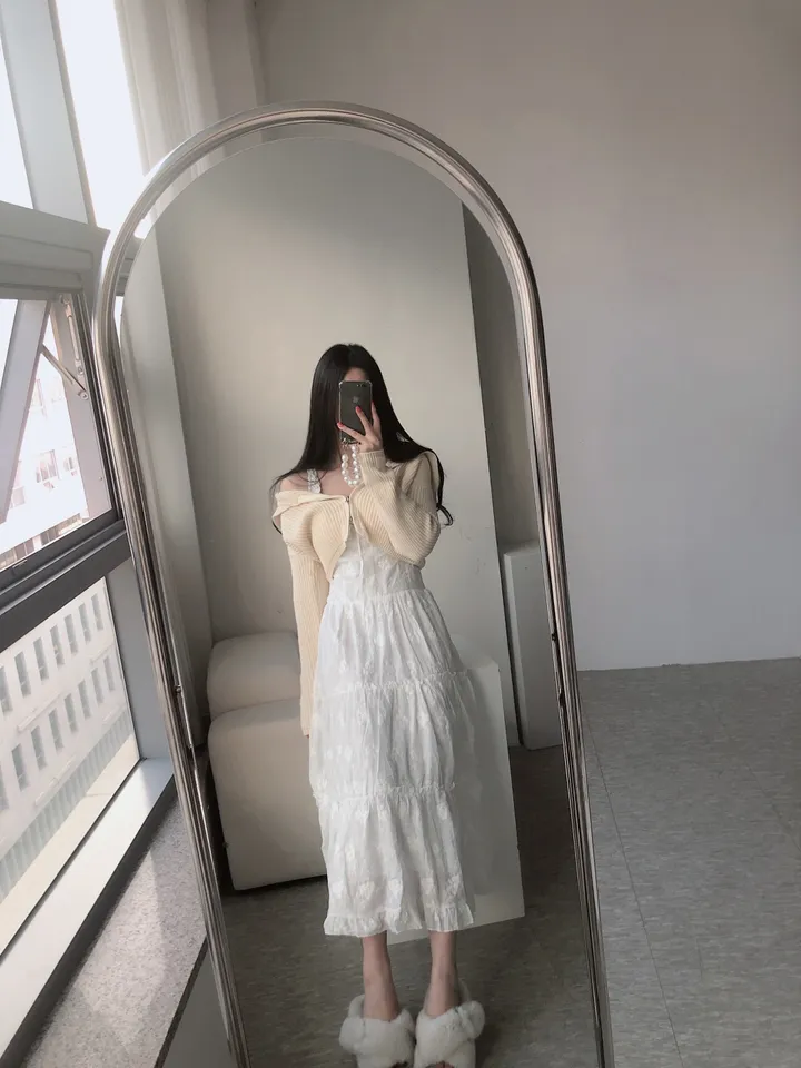 *당일* 슈슈 하찌 세라 크롭 가디건 4color 투웨이 투지퍼 봄신상 가디건 루즈핏 상세 이미지 17