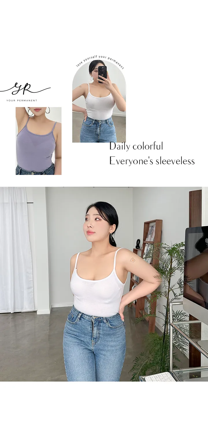 [필수템🔥재주문보장!!/리틀빅사이즈] 데일리 컬러 모두의 나시 (8colors) 상세 이미지 1