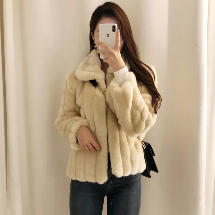 [당일발송🚀] 몽글몽글 밍크 페이크퍼 자켓 상세 이미지 10