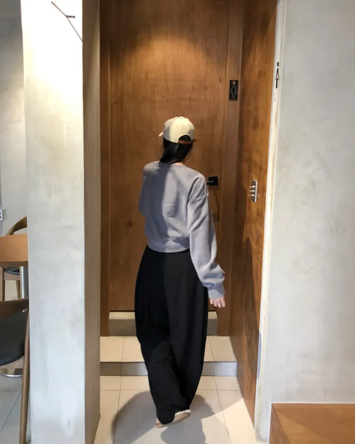 [데일리/*핏보장*] 코듀로이 골덴 핀턱 밴딩 팬츠 - 7colors (맞주름 허리 밴딩 와이드팬츠 롱다리핏 골반보장) 상세 이미지 73