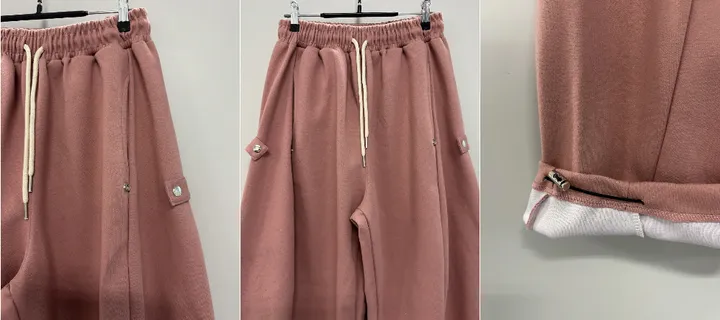 기모선택❤️[UNISEX/소장추천!/6color!]데이유 비죠 스냅 버튼 포인트 루즈 와이드 벌룬 트레이닝 팬츠(3-5일 여유주문) 상세 이미지 86