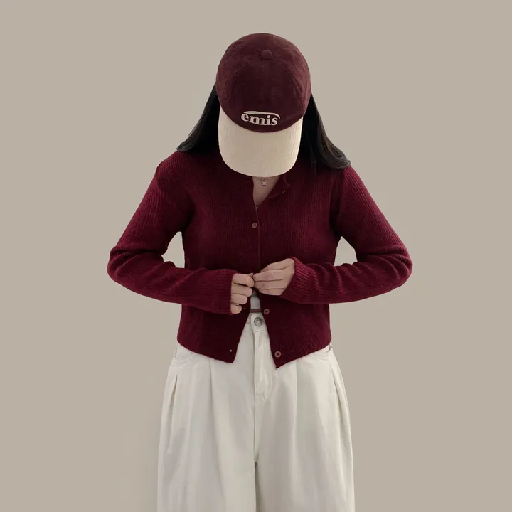 [🍇1만장 돌파!]퍼스널 로즈 캐시울 니트 가디건 - 5color 상세 이미지 12