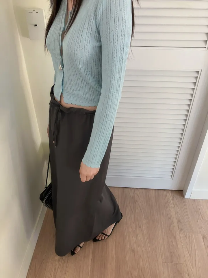 [썸머/데일리]웨이브 펀칭 썸머 가디건(4컬러) 상세 이미지 30
