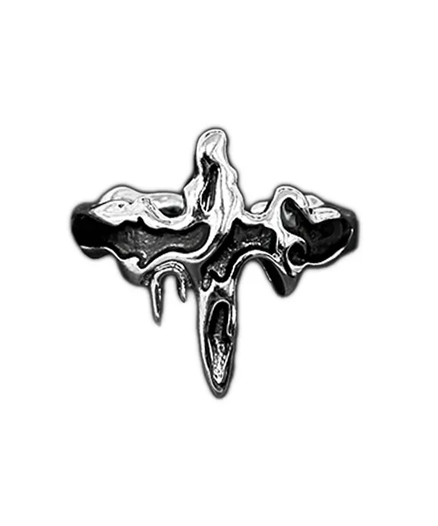 🖤블랙 유니크 무채색 반지🖤 모음전 검은색 블랙코디 스트릿패션 힙한패션 상세 이미지 4