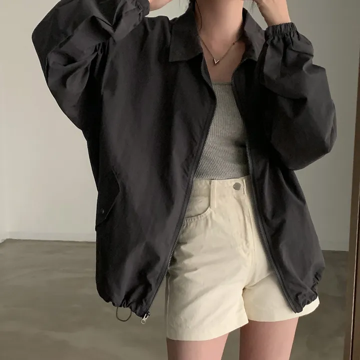 [기획/주문대란🎉] 썸머 블루종 윈드 바람막이 점퍼 자켓 - jk / 기획 49800 -> 29800원 상세 이미지 49