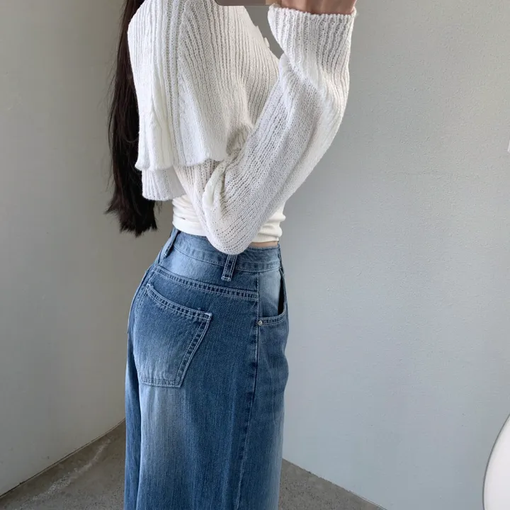 하프 크롭 볼레로 가디건 상세 이미지 13