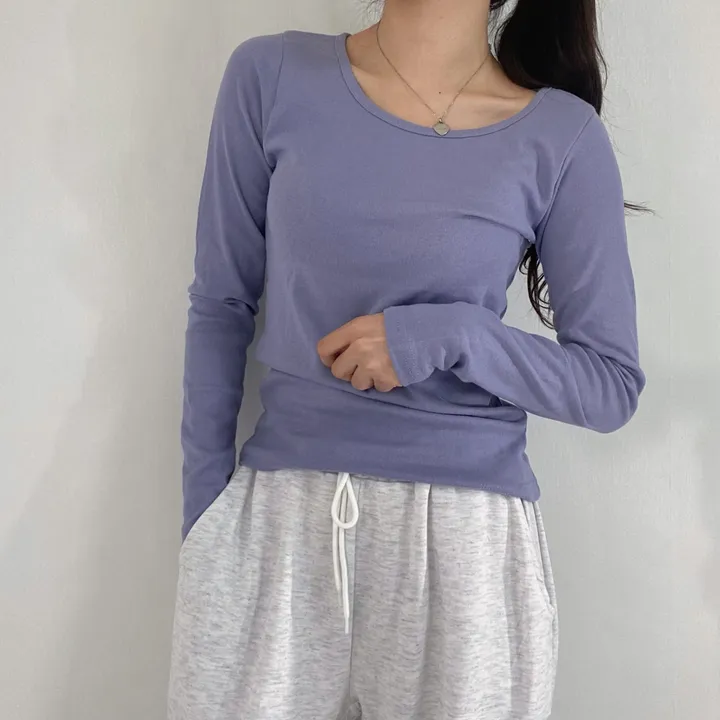 [누적 4천장 돌파] 쫀쫀여리핏/베이직 긴팔티 10colors 상세 이미지 26