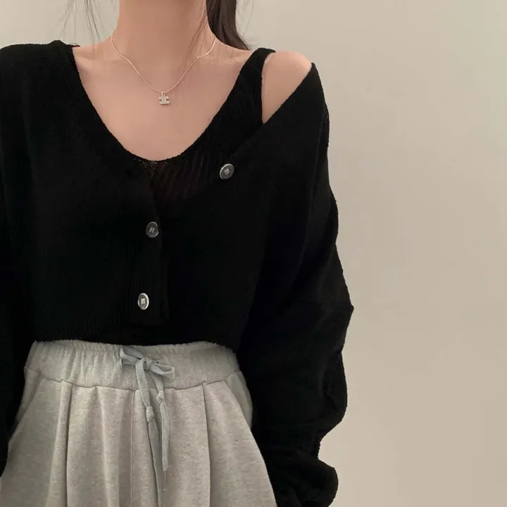 [✨SET가격/3천장 돌파!✨]피부에 달라붙지 않는, 부클 가디건+나시 투피스 세트 상세 이미지 53
