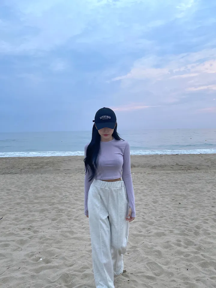 [쫀쫀/사장강추] 라운드 쫀쫀 워머 긴팔 티 상세 이미지 27