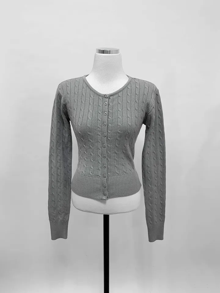 *크림제외-당일발송* 그리케이블크롭 cardigan 상세 이미지 116