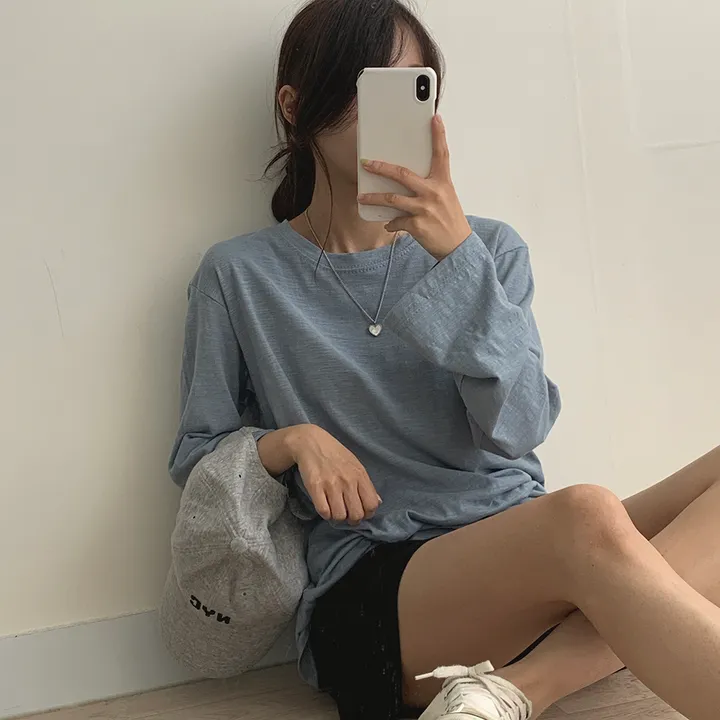 [ 필수템!/10colors ] 샌디 데일리 슬라브 긴팔T 상세 이미지 23