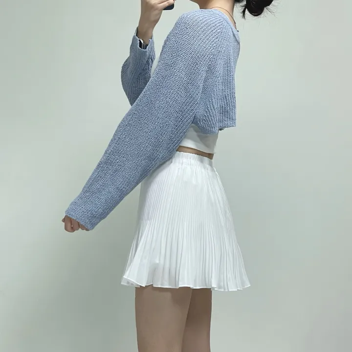 [여리핏/지금부터 쭉~] 엘르 볼레로 가디건 크롭가디건 여름가디건 상세 이미지 3