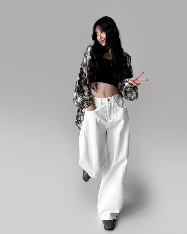 [옆원단&스냅단추] 밤송이 사이드 핀턱 옆볼륨 원단 메가 통 와이드 스냅 똑딱 단추 와이드 조거핏 일자핏 팬츠 상세 이미지 62