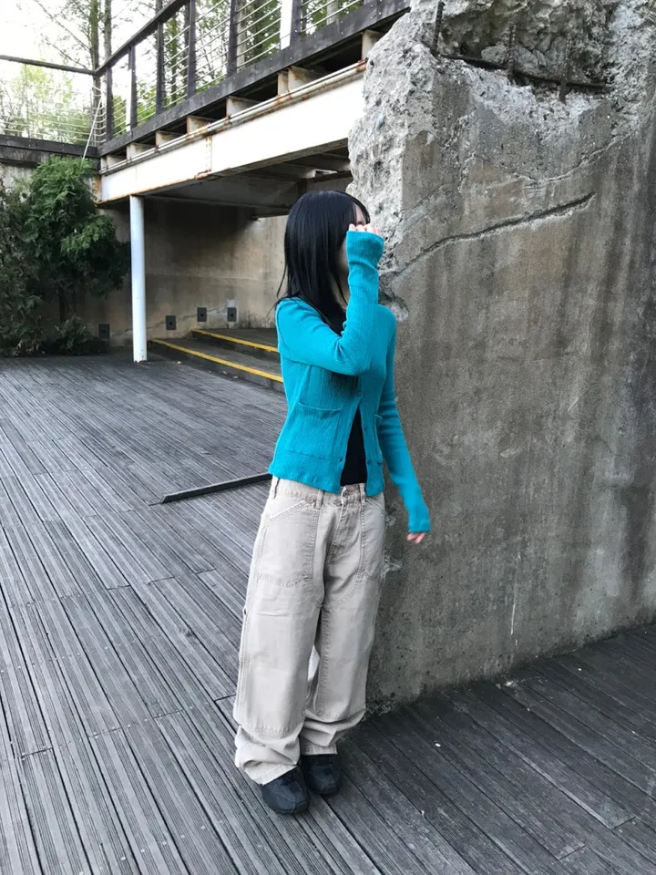 모에 펀칭 가디건(3color) 상세 이미지 10