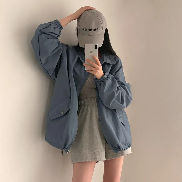 [기획/주문대란🎉] 썸머 블루종 윈드 바람막이 점퍼 자켓 - jk / 기획 49800 -> 29800원 상세 이미지 67