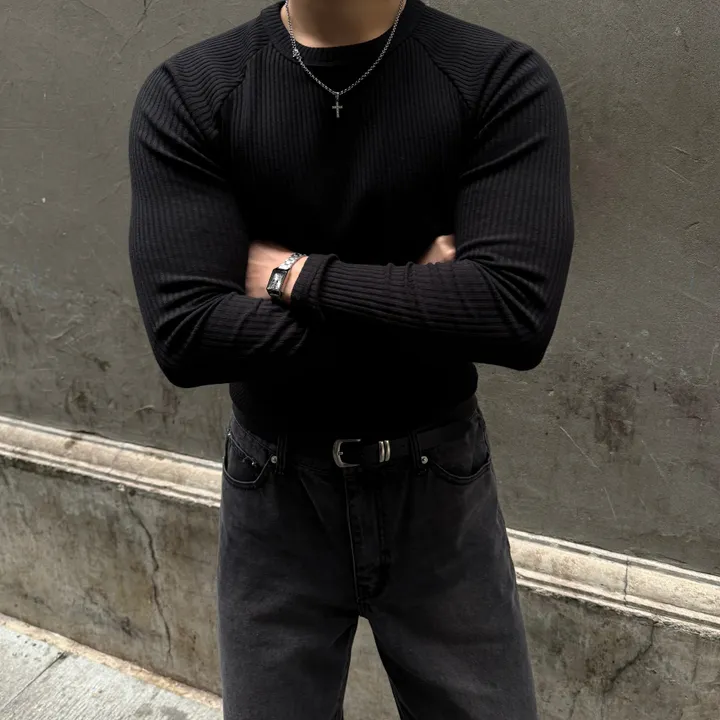 도스 큐빅 크로스 실버 네크리스 상세 이미지 26
