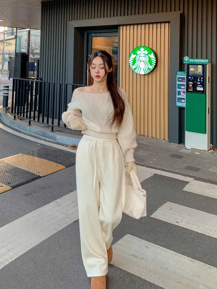 [완전강츄!!🧸한겨울까지쭉] 양털 뽀글이 롱 떡볶이 코트 더플 카라 오버핏 후리스 스웨이드 안감 부클 털 자켓 겨울 아우터 데일리 꾸안꾸 2COL 상세 이미지 23