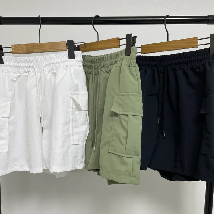 [20시이전 주문 당일출고🩷] 아노락 카고 반바지 비침X 바스락 바캉스룩 여름 포켓 속바지O 숏팬츠 3부반바지 카고바지 카키 바지(3COLOR / FREE SIZE) 상세 이미지 23