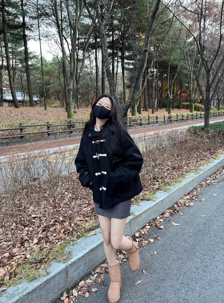 당일출고![마지막수량/누빔안감!] 떡볶이 숏 코트 자켓 상세 이미지 9