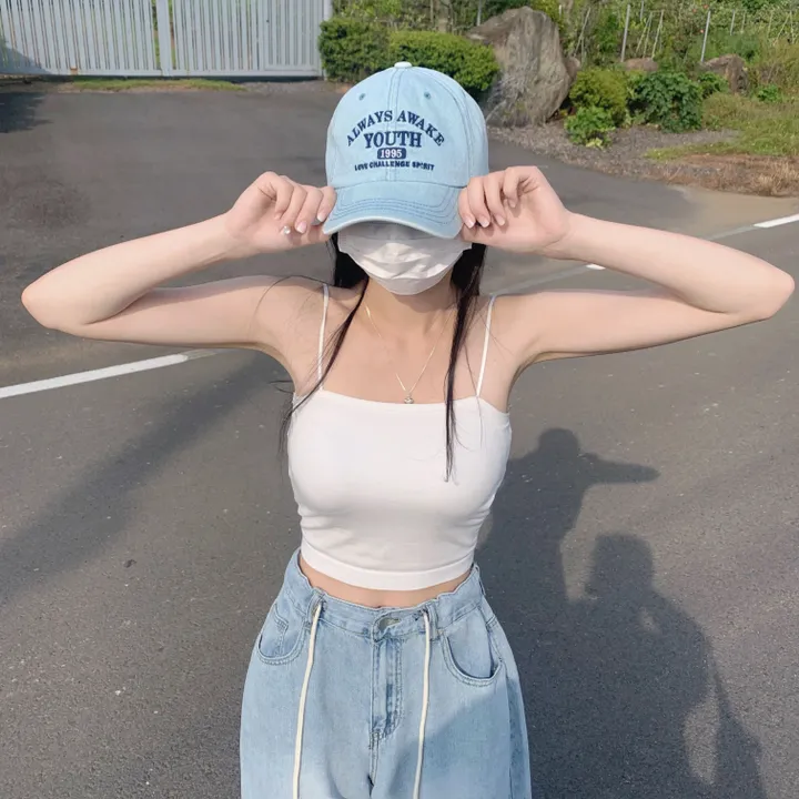 골덴추가💓[연예인핏/8color] 데님 유스 볼캡 모자 레터링 자수 남녀공용 소두핏 대두커버 상세 이미지 8