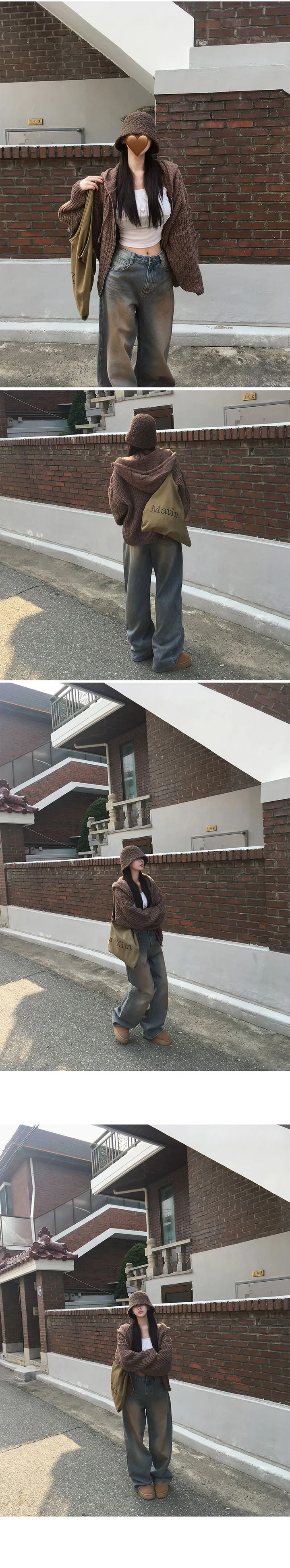(6color/made)[울35/얼굴소멸핏] 폭닥 뽀글이 벙거지모자 버킷햇 봄 겨울모자 뽀글이모자 방한모자 울버킷햇 울모자 상세 이미지 15