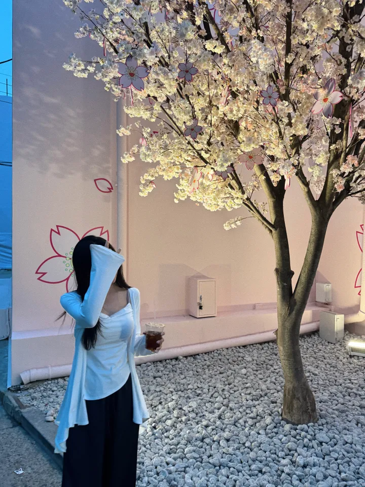 [자체제작]촉촉 셔링 나시 가디건 세트 상세 이미지 34