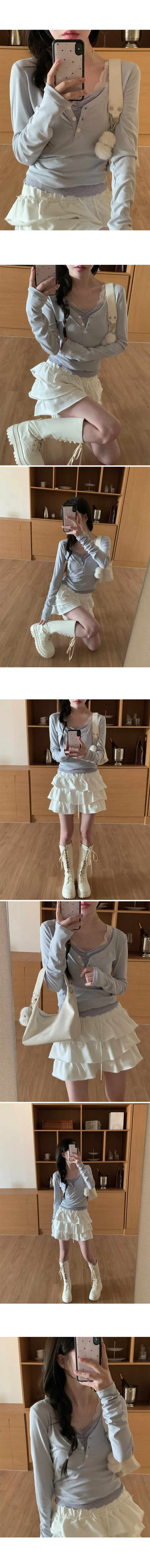 [early spring 👚⭐][MADE] 핀터무드 셔링 슬리브리스 (5type) ver. 도트/별/스트라이프/체크/하트 상세 이미지 22