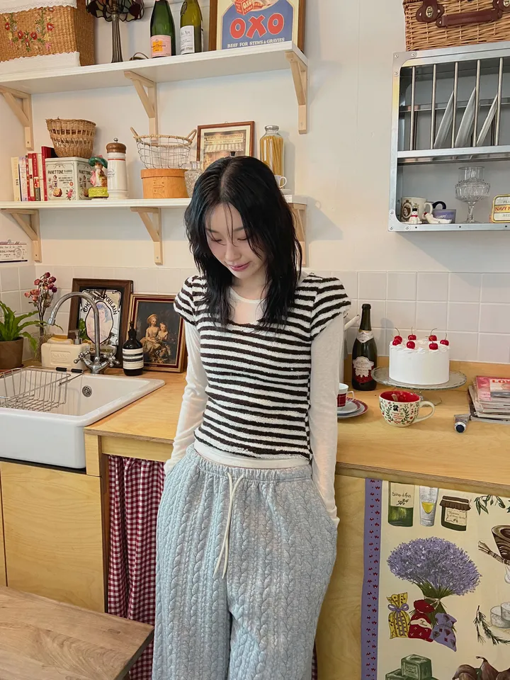 콘차 레이어드 시스루 티셔츠 상세 이미지 23