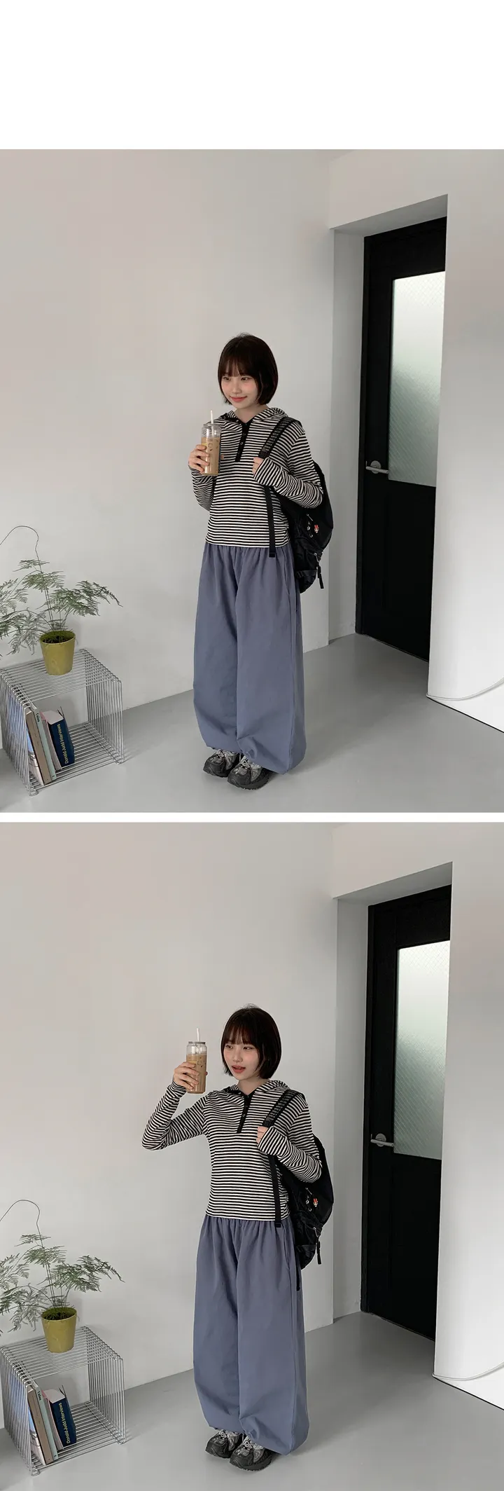 [에이블리단독][BAONHAUS] 프니디 코튼 밴딩 컬러 와이드 팬츠 (8color) 상세 이미지 36