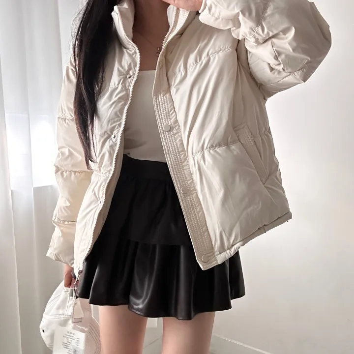 [최저가🔥] 꾸안꾸 강추! 루즈핏 패딩 점퍼 학생 대학생 데일리 데이트 캐주얼 캠퍼스 신상 특가 할인 봄 여름 가을 겨울 여행 수학여행 졸업 개강 졸사 하객룩 직장인 상세 이미지 42
