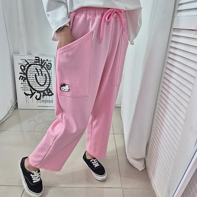 [~99SIZE]캐릭 자수 밴딩배기팬츠 상세 이미지 23