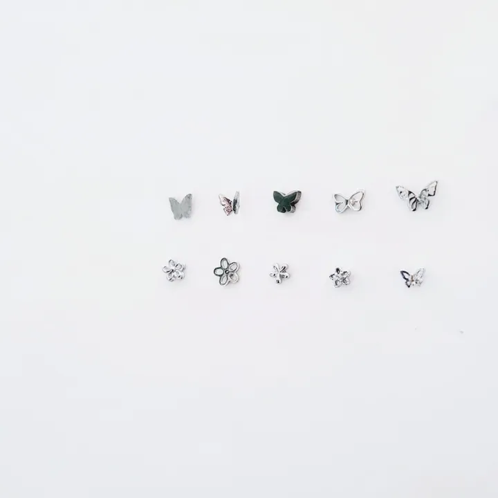 써지컬스틸 나비 꽃 🦋🌼 미니피어싱 써지컬피어싱 데일리피어싱 봄 피어싱 모음 ➰ 두개이상 할인 상세 이미지 5
