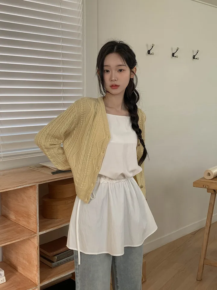 [핏추천!/국내제작] 더니드 꽈배기 케이블 루즈핏 긴팔 가디건 5colors 상세 이미지 12