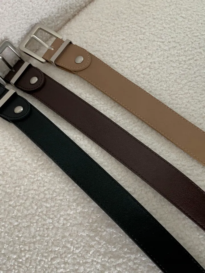 [*코디활용🤎]터드 사각 벨트 : turd square belt - 3 color 상세 이미지 60